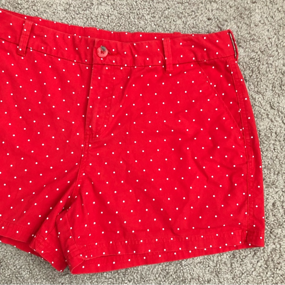 Columbia PFG Red Polka Dot Shorts - Picture 2 of 15